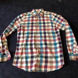 Express Casual Button Down Striped Size Small